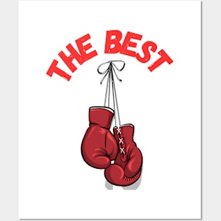 boxing gloves  t-shirt Posters and Art